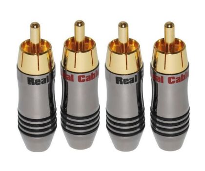 Real Cable R6872-2C-6 4 броя RCA Plugs