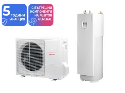 Термопомпа Atlantic LORIA DUO 6003, 3 kW с вграден бойлер 190 л - отопление, охлаждане и БГВ