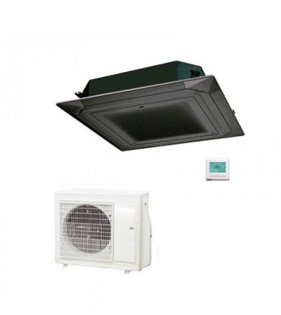 Инверторен климатик касетъчен General Fujitsu AUXG24KRLB/AOHG24KATA с черен панел