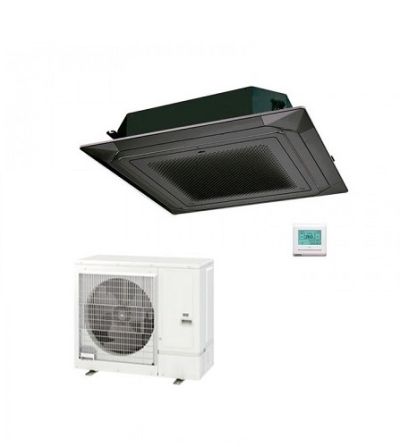 Инверторен климатик касетъчен General Fujitsu AUXG36KRLB/AOHG36KATA с черен панел