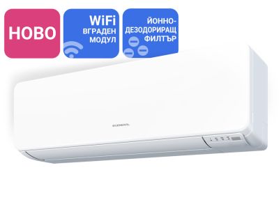 Вътрешно тяло стенен тип инвертор General Fujitsu ASHH12KMCG