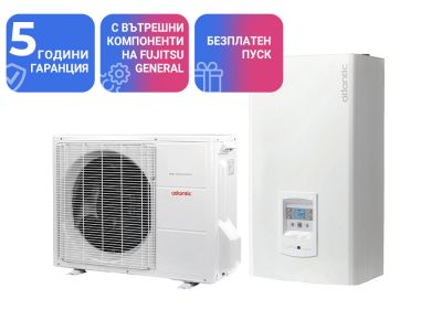 Термопомпа Atlantic LORIA 6004, 5 kW - отопление, охлаждане и БГВ