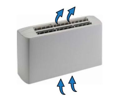 Вентилаторен конвектор за открит монтаж с долно засмукване FX - VA 630